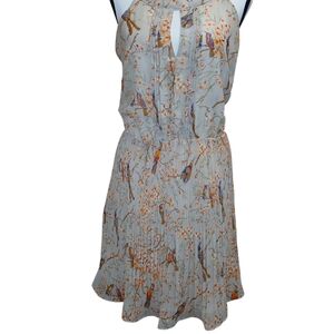 Pink Martini Bird Print Mini Dress